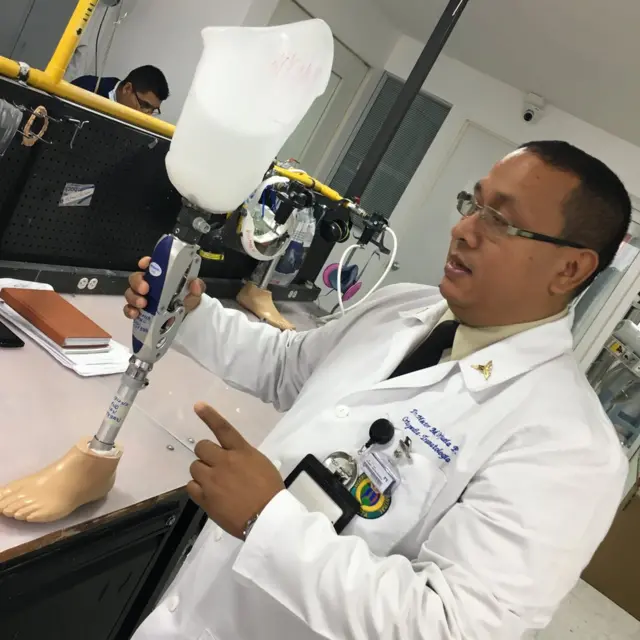 El coronel Héctor Orjuela