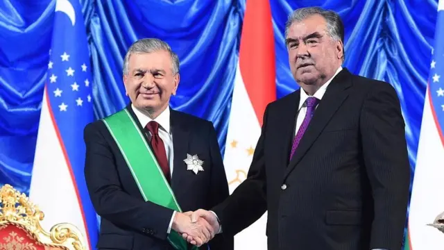 Ўзбекистон ва Тожикистон президентлари