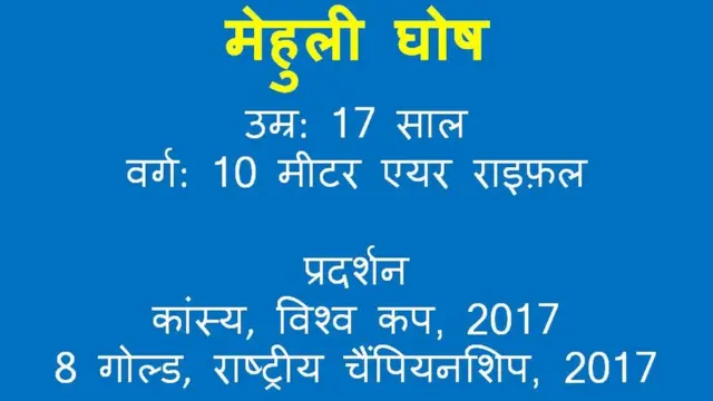 मेहुली घोष