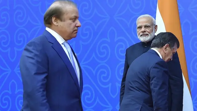 नरेंद्र मोदी और नवाज़ शरीफ़