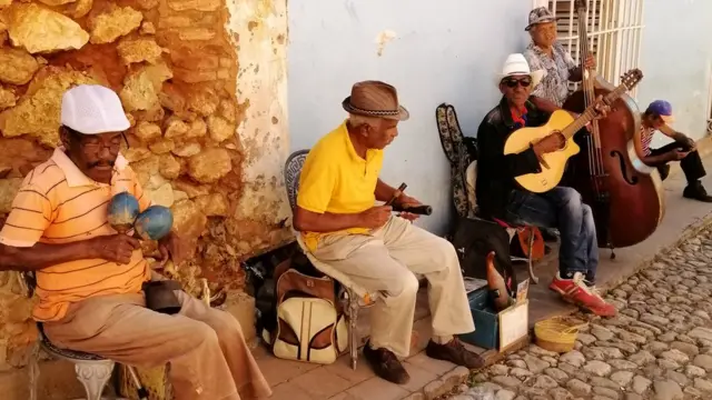 Літні музиканти в Гавані