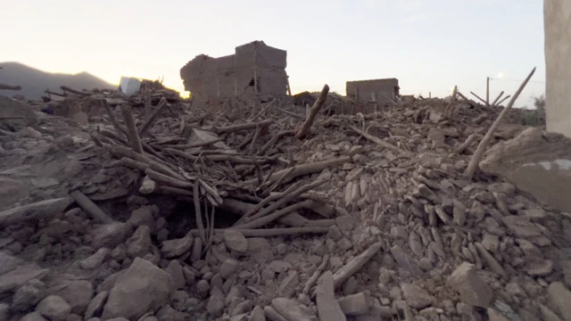 صورة لآثار الدمار الذي خلفه زلزال المغرب