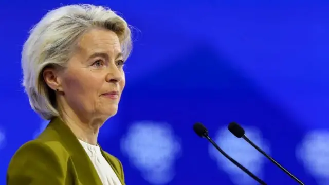 اورزولا فون در لاین، رئیس کمیسیون اروپا گفت: «ما اکنون در جهانی زندگی می‌کنیم که با زور و قدرت تعریف می‌شود»