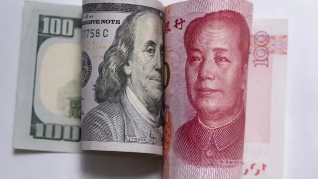 যুক্তরাষ্ট্রের সাথে চীনের অথর্নতির আয়তনের ব্যবধান কমে আসছে