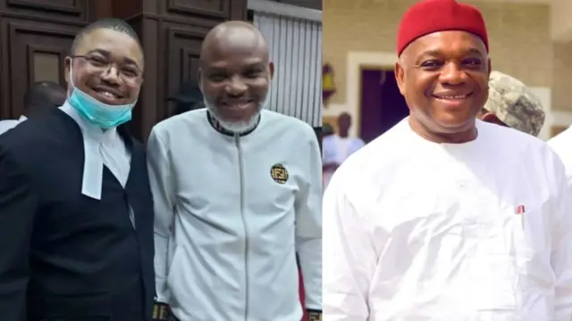Ifeanyi Ejiofor, Nnamdi Kanu, na Orji Uzor kalu