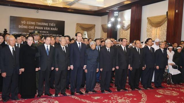 Quốc tang nguyên Thủ tướng Phan Văn Khải diễn ra từ ngày 20/3 đến hết ngày 21/3