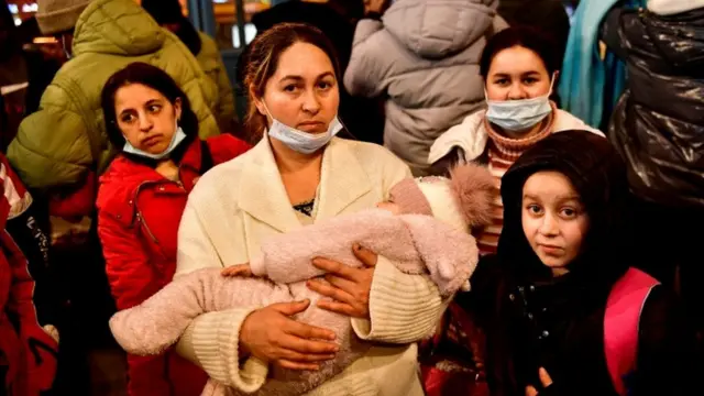 यूक्रेन से पलायन