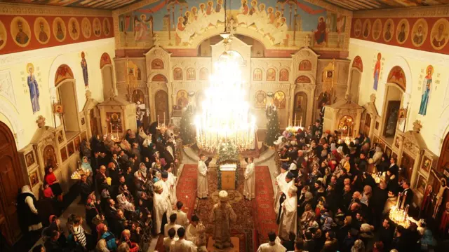 Jen Mironosits kilsəsində Milad günü tədbiri