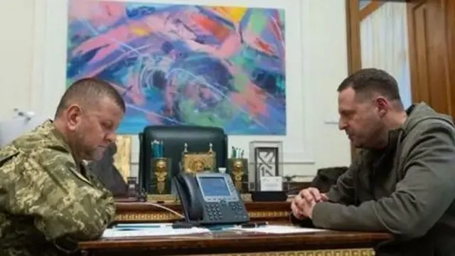 Валерий Залужный и Андрей Ермак