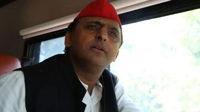 समाजवादी पार्टी के अध्यक्ष अखिलेश यादव 