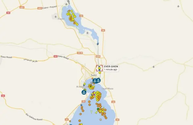 ఎవర్ గివెన్ ఇరుక్కుపోయిన చిత్రం