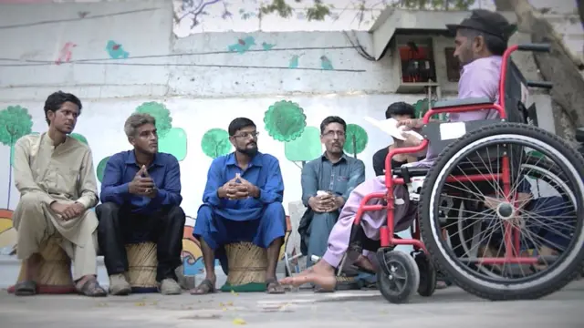 معذور رکشا کراچی عمران گھانچی