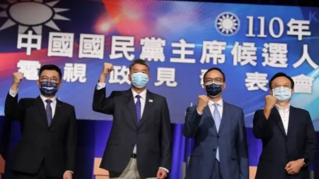 此次四位参选人分别是朱立伦、江启臣、张亚中与卓伯源。朱立伦得票率45.78%确定当选党主席，击败现任主席江启臣