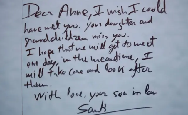 پیامی از سوی شوهر گریس ناتان به مادرشوهرش که در اماچ۳۷۰ ناپدید شد