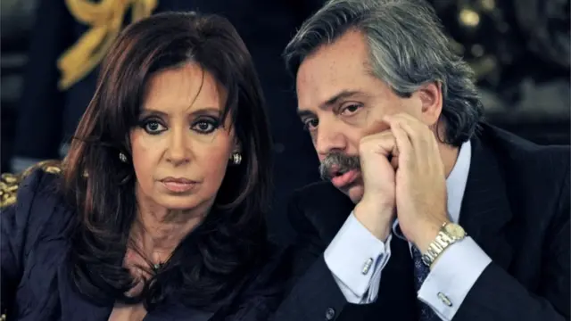 Cristina Kirchner e Alberto Fernández