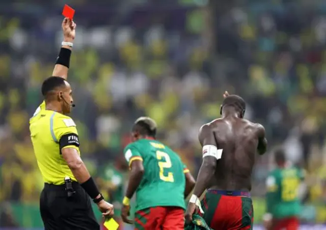 Referee and Aboubakar