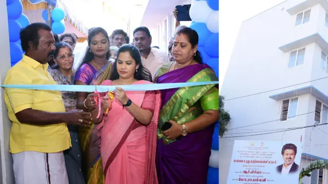 சென்னை மாநகராட்சி, பள்ளி நிகழ்ச்சி, தவெக எம்எல்ஏ பல்லவி, திமுக மேயர் பிரியா