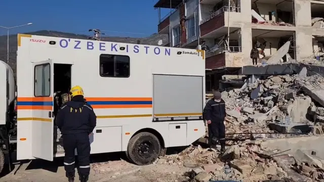 Этник ўзбеклар яшайдиган Овакентдаги қутқариш ишлари