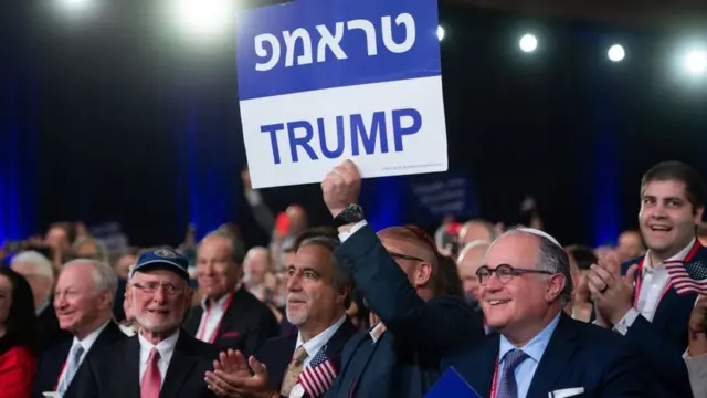 Los grupos conservadores judíos han dado su respaldo a Trump.