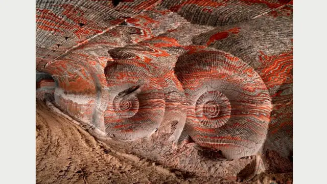 Рудник "Уралкалия" #4, Березники, Россия, 2017 г. Фото Эдварда Буртинского (Flowers Gallery, London/Metivier Gallery, Toronto)