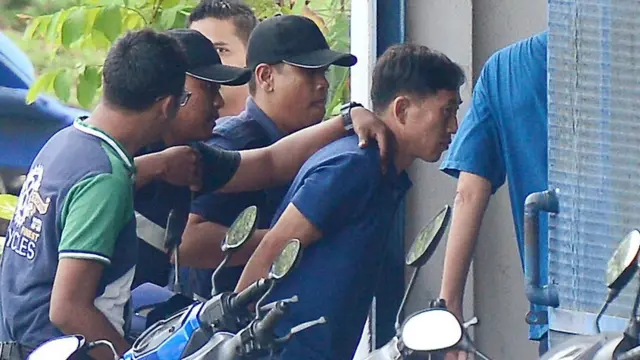 第一名被捕的朝鲜籍嫌疑人。