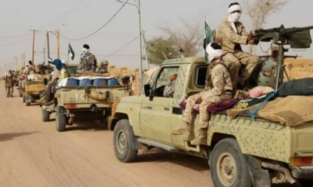 Des combattants touaregs de la CMA à Kidal