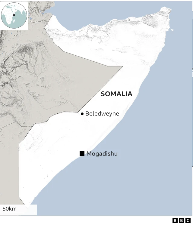 Taswirar yankin tsakiyar Somaliya