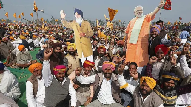 ਬਾਦਲ ਅਤੇ ਮੋਦੀ