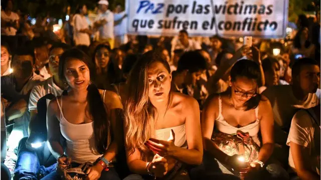 Marcha a favor de los acuerdos
