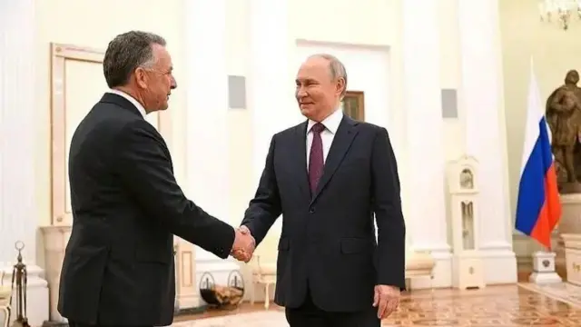 Зустріч Стіва Віткоффа і Володимира Путіна у Москві 25 квітня