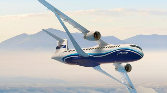 Futuristic 'blended wing' plane that can carry 250 people set to