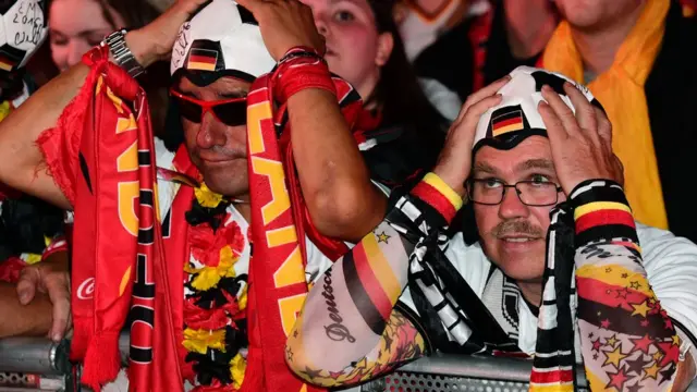 Aficionados alemanes.