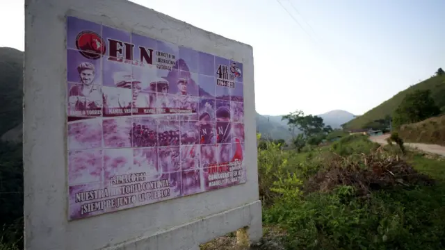 Cartel del ELN en Colombia