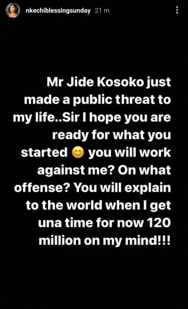 Nollywood Saga: Gbàs gbós míì tún ti ń rúgbó bọ̀ láàrín Jide Kosoko ati Nkechi Blessing