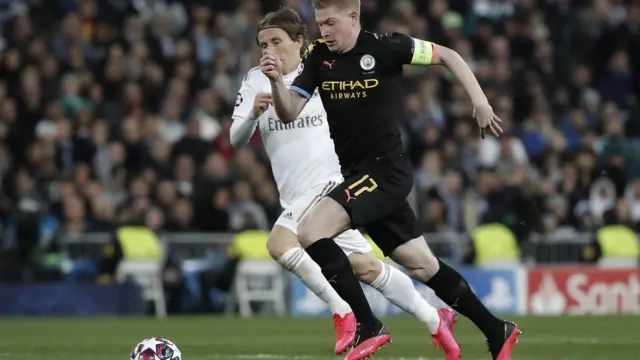 Man City gbara ọkpụ goolu 2 - 1 nye Madrid