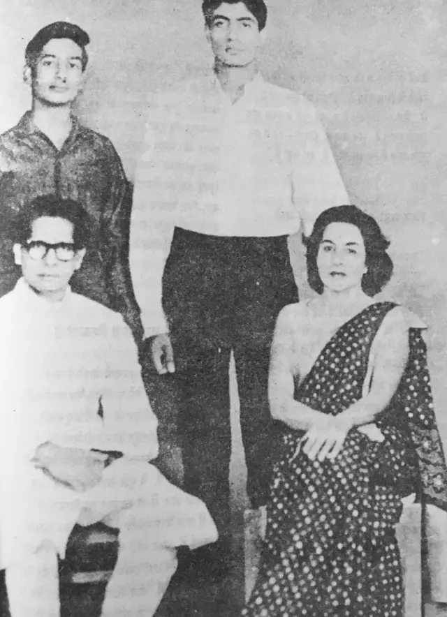 हरिवंशराय बच्चन, तेजी, अजिताभ और अमिताभ बच्चन