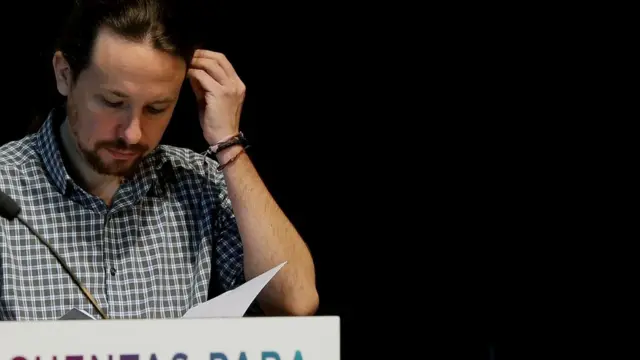 Pablo Iglesias, de Podemos