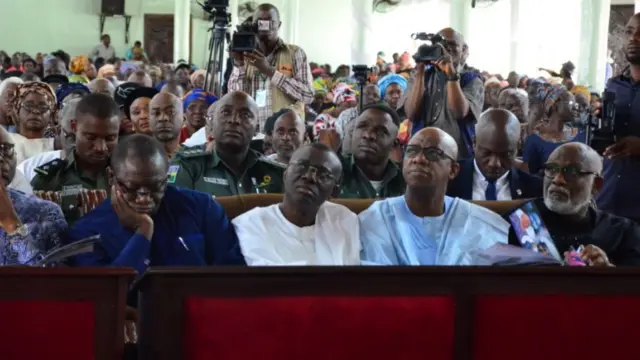 Awọn gomina ilẹ Yoruba nibi isin fun Oloogbe Funke Olakunrin