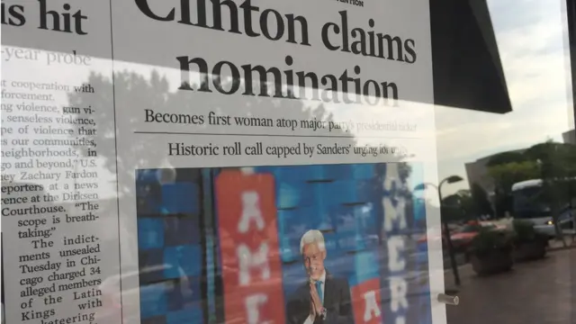 Chicago Tribune, 27 Temmuz manşeti