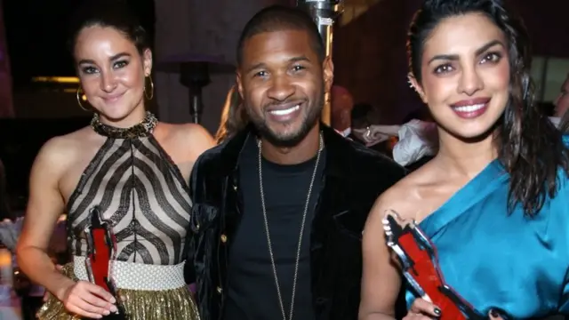 پرینکا چوپڑہ اشر ریمونڈ اور آئیلا فیشر