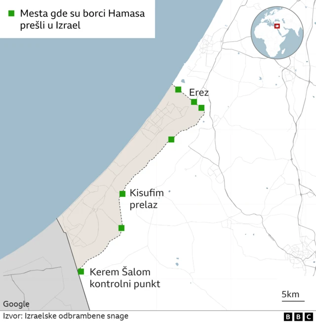 Napad Hamasa na Izrael