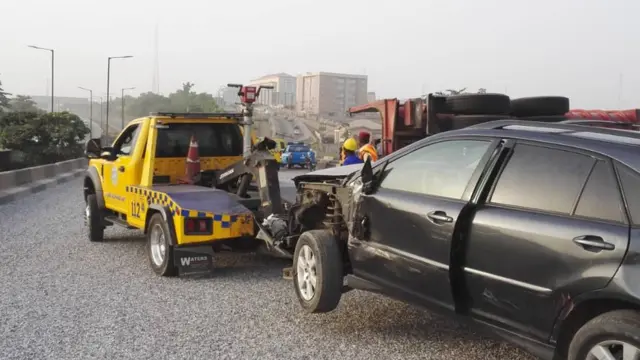 Ijamba ọkọ lori afara Otedola