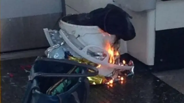 लंदन ट्यूब में धमाका