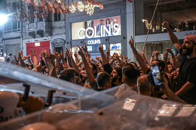 Протесты в Стамбуле