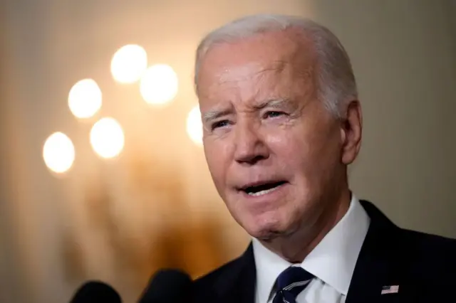 Joe Biden en la Casa Blanca, el 10 de octubre de 2023.