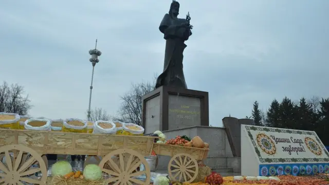 مراسم جشن سده در دوشنبه، تاجیکستان، ۳۰ ژانویه ۲۰۲۴