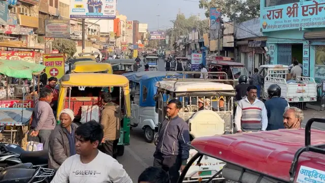 आज़मगढ़ का मेहनगर इलाका 