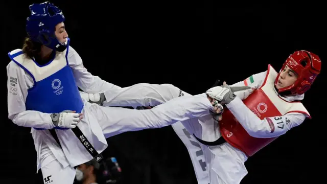 ناهید کیانی با شکست مقابل کیمیا علیزاده از المپیک توکیو حذف شد