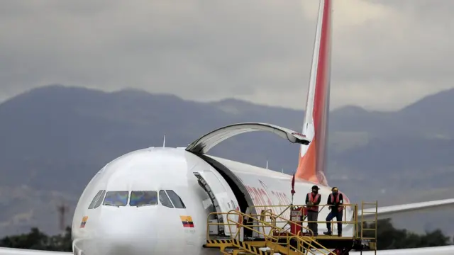 Avión de Avianca
