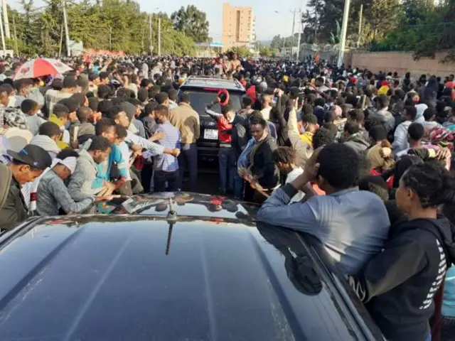 Imyigaragambyo mu murwa mukuru Addis Ababa kubera iyicwa rya Hundessa